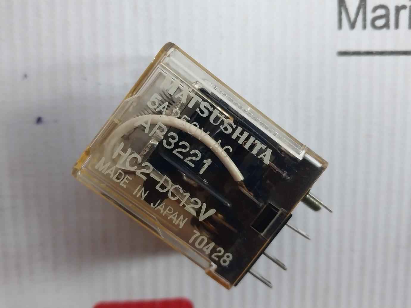 Matsushita Ap3221 Power Relay 5A 250Vac 8M - Image 6