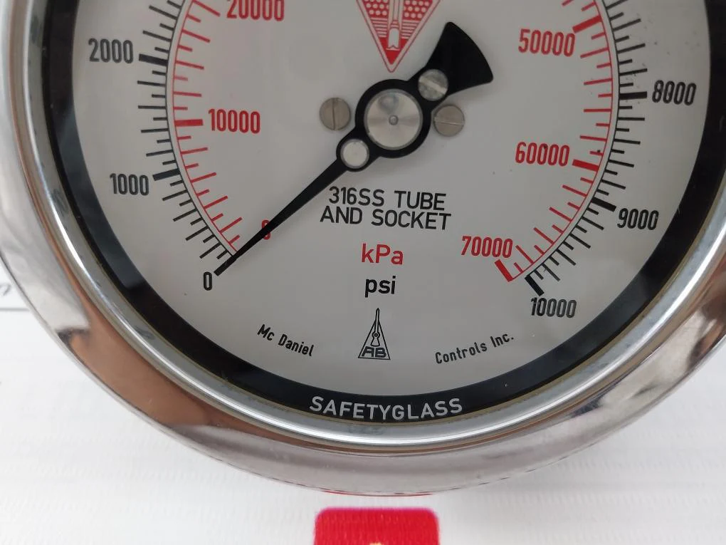 Mcdaniel Pressure Gauge 316Ss Tube And Socket 0 To 10000 Psi Ab40510 Rev.B - Image 12