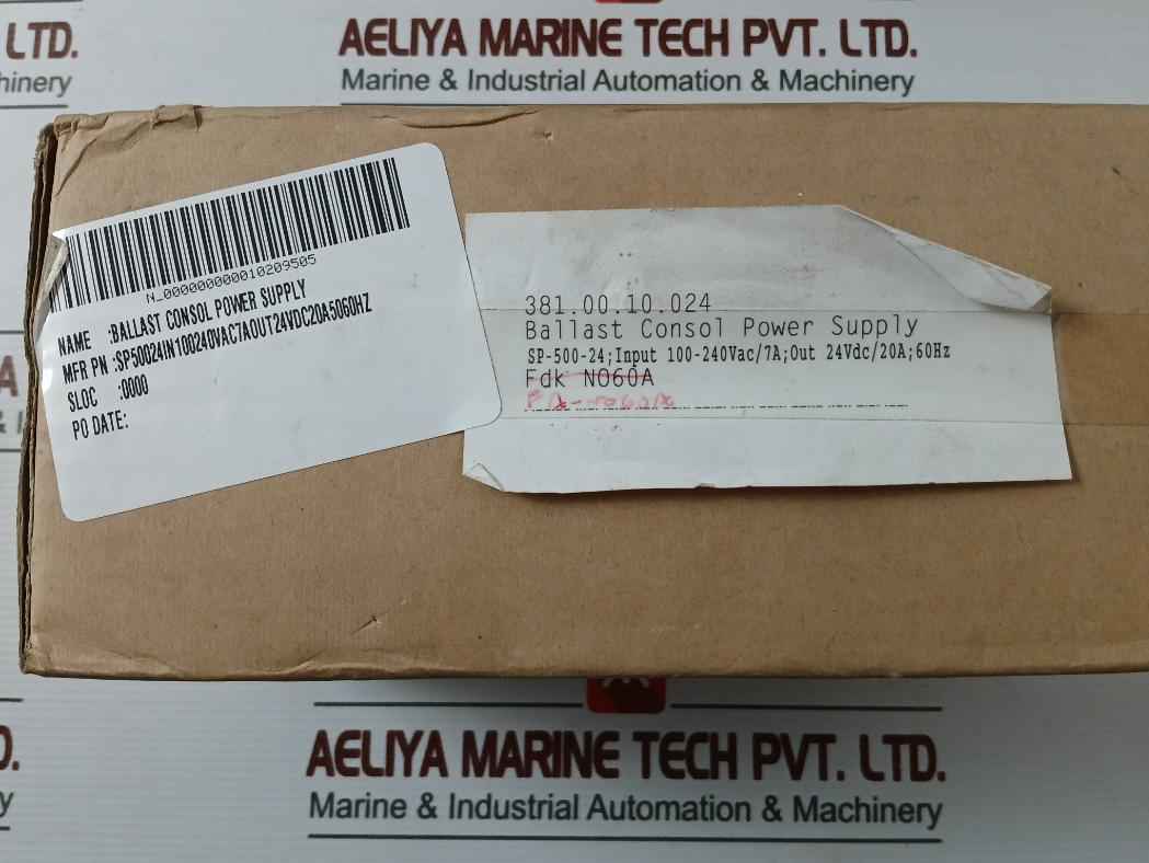 Mean Well Sp-500-24 Ballast Console Power Supply Module Input 100-240Vac - Image 10