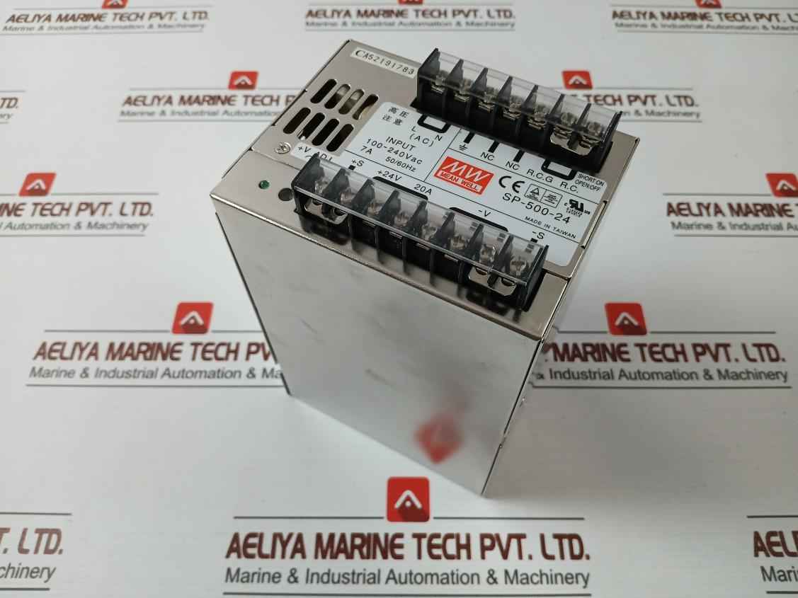 Mean Well Sp-500-24 Ballast Console Power Supply Module Input 100-240Vac - Image 3