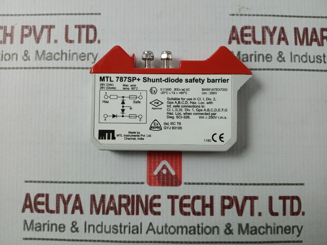 Measurement Technology Mtl787Sp+ 2-channel Shunt-diode Safety Barrier - Image 2