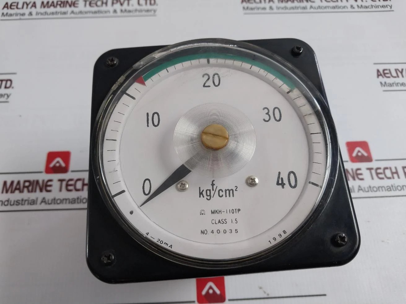 Meiyo Mkh-110Tp Pressure Indicator 0-40 Kgf/Cm2, 4-20Ma Class 1.5 - Image 2