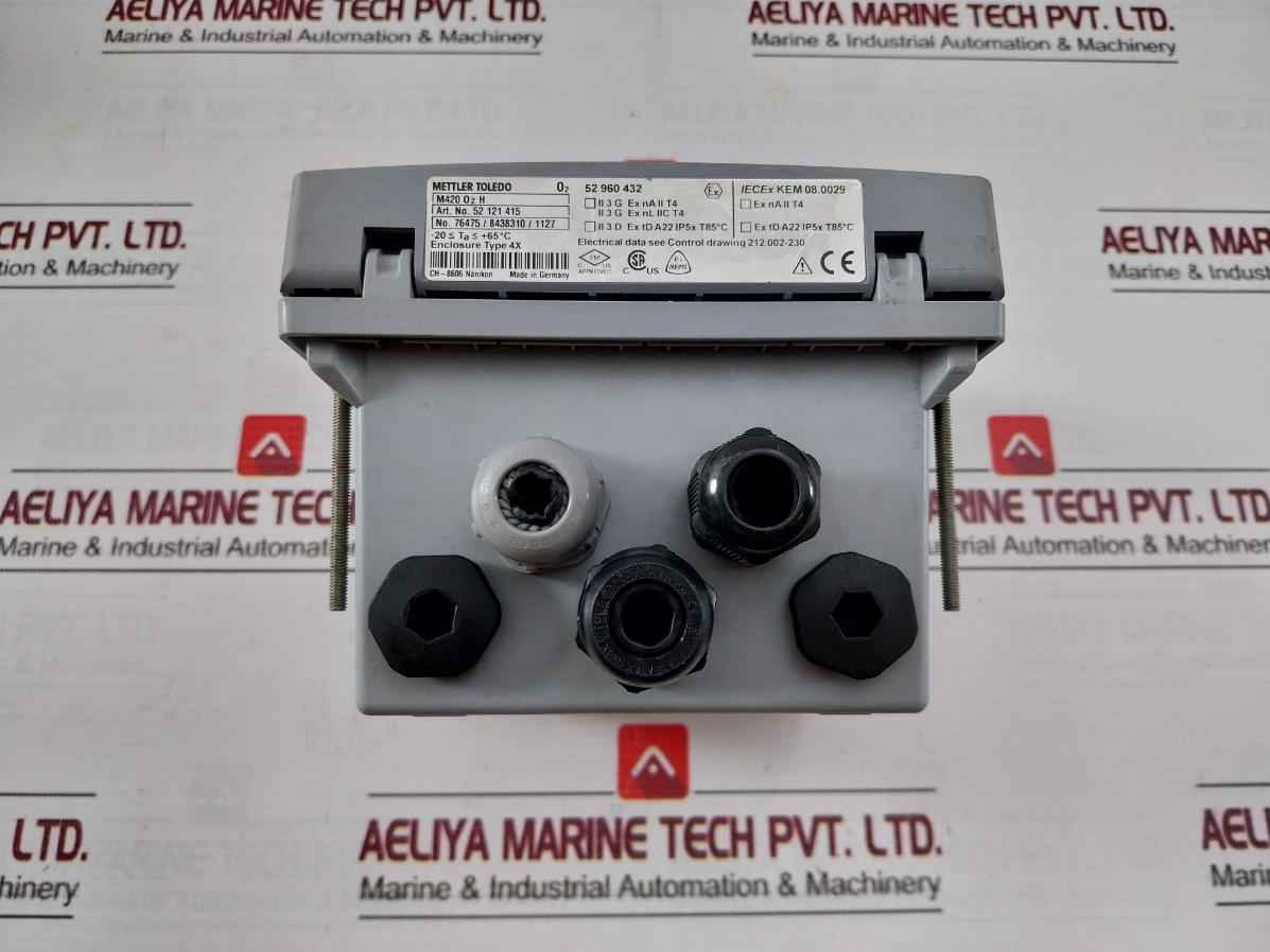 Mettler Toledo M420 O2 H Transmitter 52 121 415 4-20Ma -20 Ta +65°C - Image 12