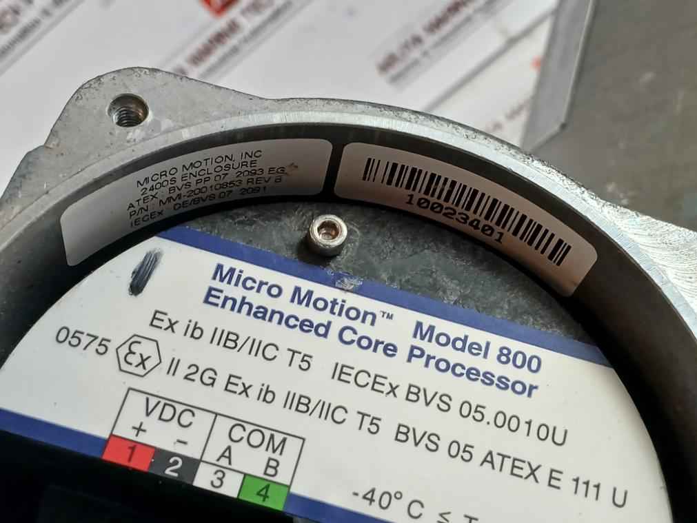 Micro Motion F300S355C2Bzezkzz Mass Flow Sensor Coriolis Meter 19 Bar At 25 C - Image 14