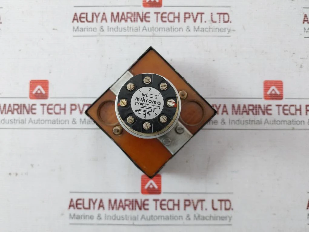 Mikroma So9A3 Analog Timer Panel Rotary Dial Type 110V 50Hz 6635 - Image 5