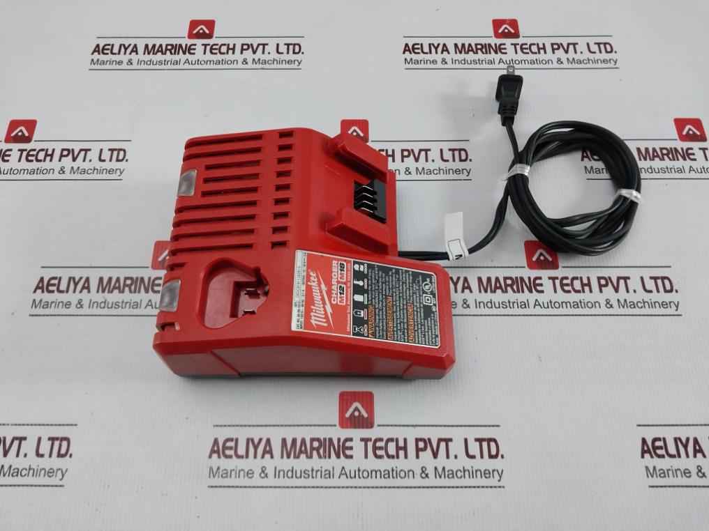 Milwaukee 48-59-1812 Battery Charger 120v 60hz 2,1a M12 M18 - Image 4