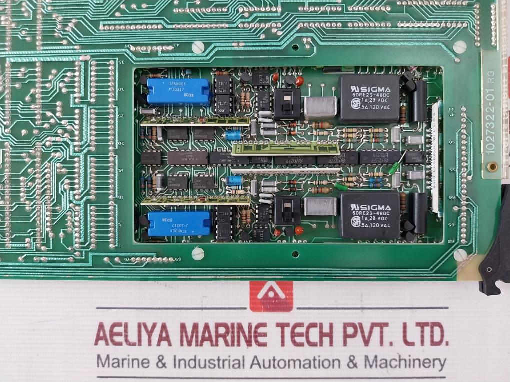 Mitel 9110-111 S.E. Pcb Trunk Circuit (4 Trunk) 1027322-01 Rg - Image 4