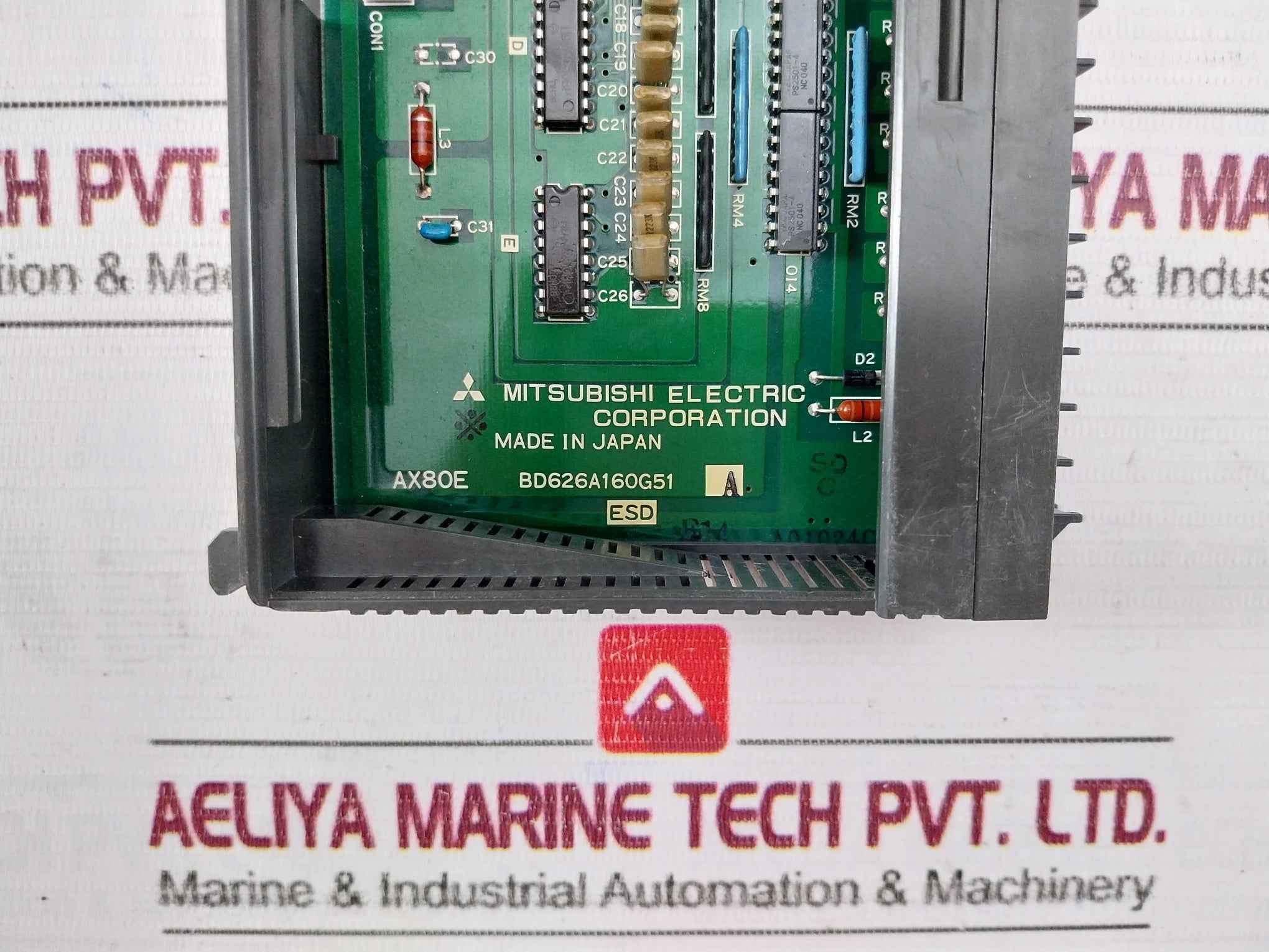 Mitsubishi Ax80E Programmable Controller Module Dc12V 4Ma Bd626A160G51 A - Image 8
