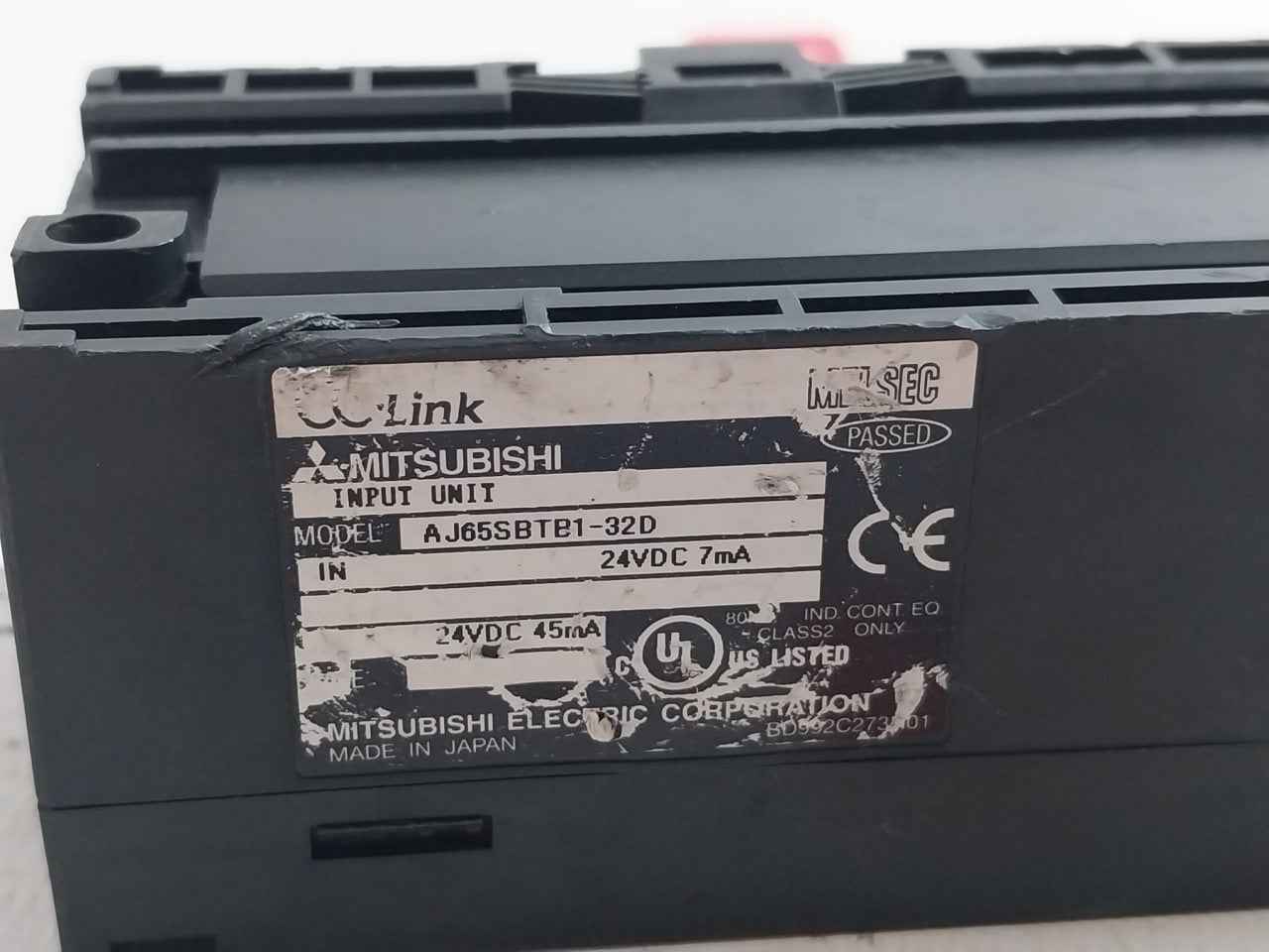 Mitsubishi Electric Aj65Sbtb1-32D Plc Cc-link Compact Input Module 24Vdc 7Ma - Image 9