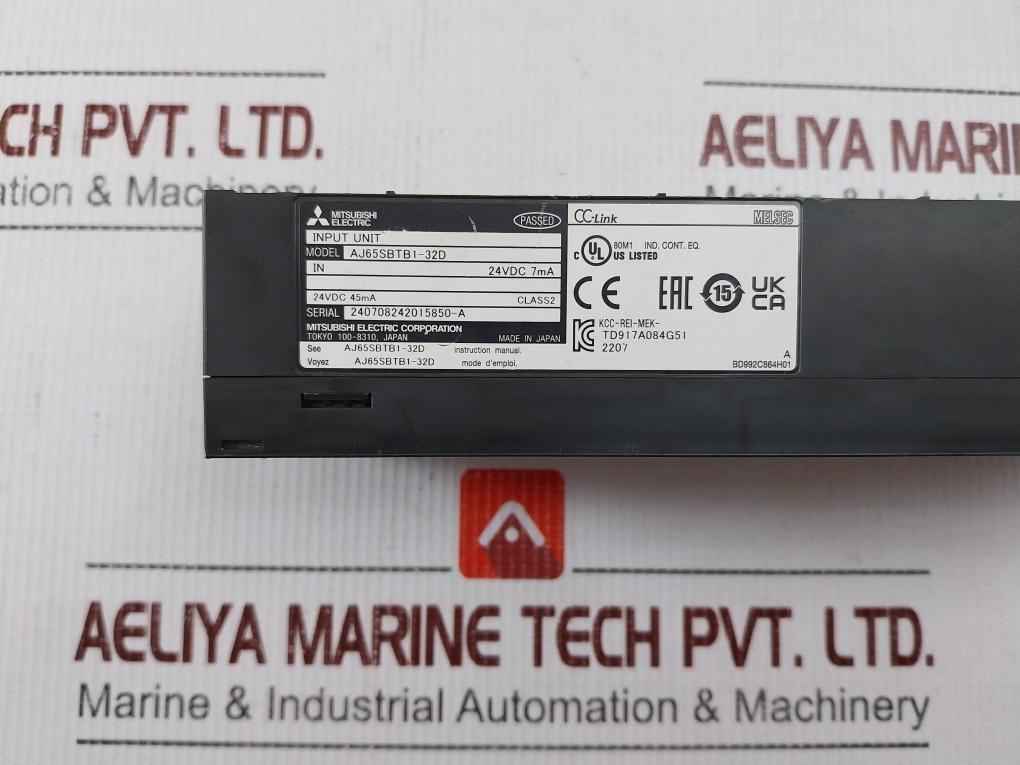 Mitsubishi Electric Aj65Sbtb1-32D Plc Input Unit 24Vdc Melsec - Image 8