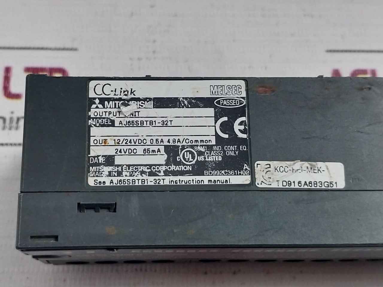 Mitsubishi Electric Aj65Sbtb1-32T Plc Compact Output Module Bd992C361H02 4.8A - Image 7
