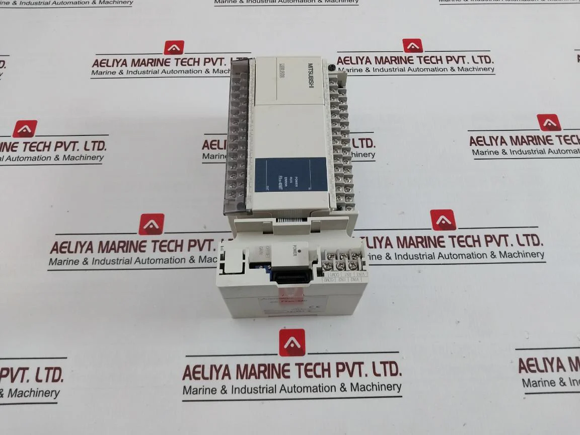 Mitsubishi Electric Fx1N-40Mt-ess/Ul Melsec Programmable Controller W/Fx2N-2Ad - Image 5