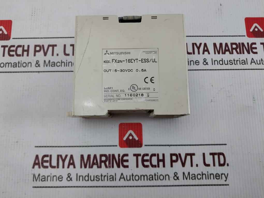 Mitsubishi Electric Fx2N-16Eyt-ess/Ul Plc Input/Output Module 5-30Vdc 0.5A Jy55 - Image 5