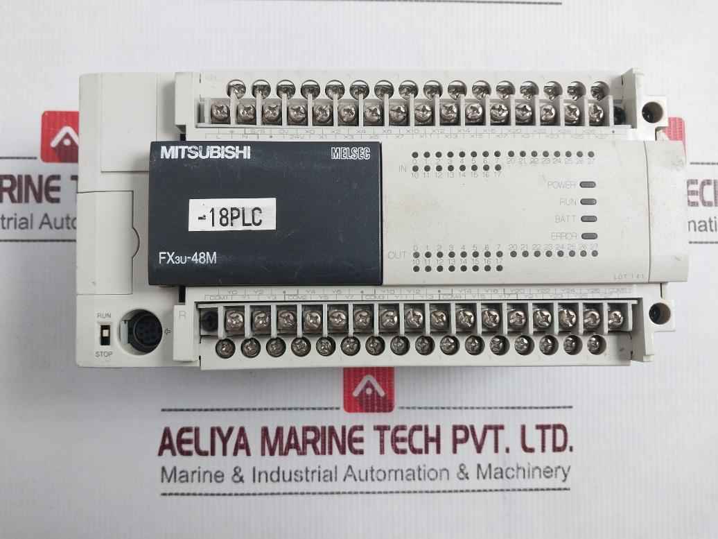 Mitsubishi Electric Fx3U-48Mr/Es Programmable Controller 100-240Vac 50/60Hz 40W - Image 4