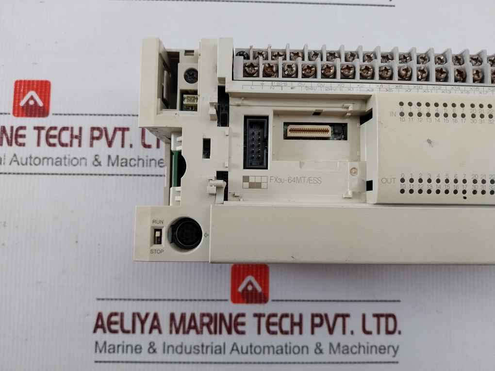 Mitsubishi Electric Fx3U-64Mt/Ess Plc Transistor Outputs Base Unit 100-240Vac - Image 10