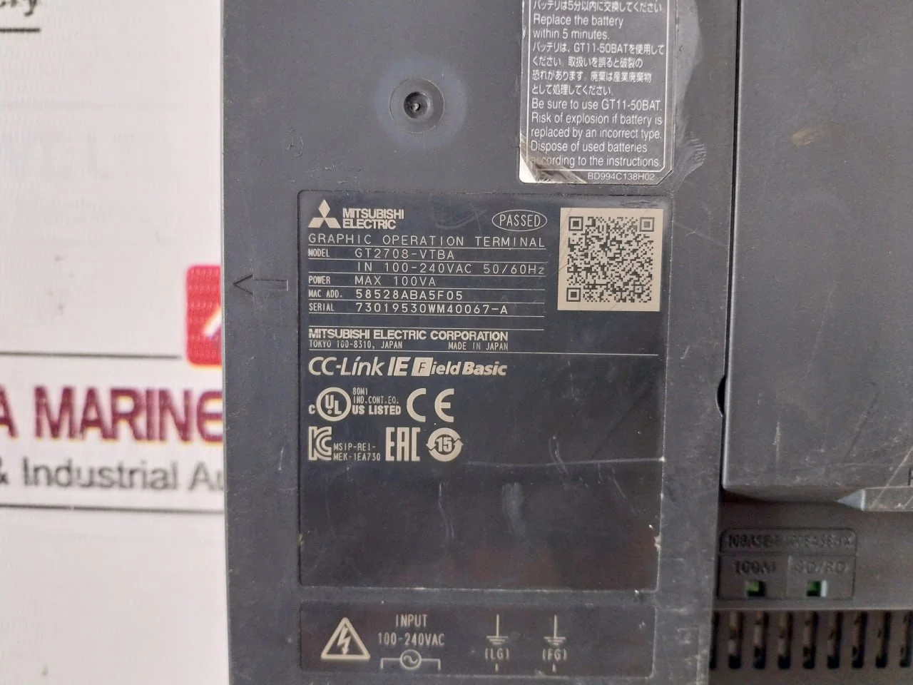 Mitsubishi Electric Got2000 Cc-link Hmi Graphic Operation Terminal Panel 50/60Hz - Image 23