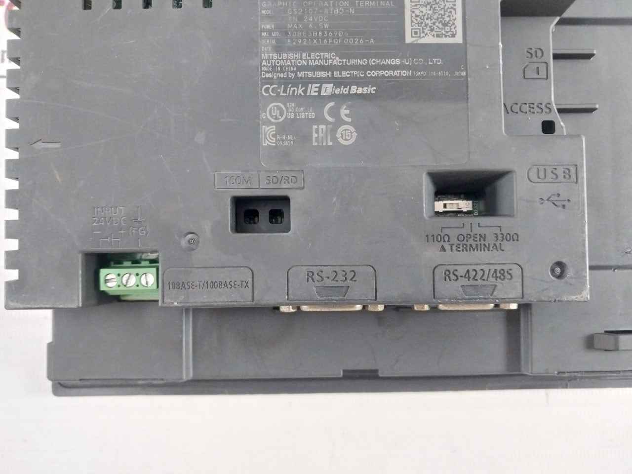 Mitsubishi Electric Gs2107-wtbd-n Hmi Terminal Touchscreen Panel (Not Working) - Image 11
