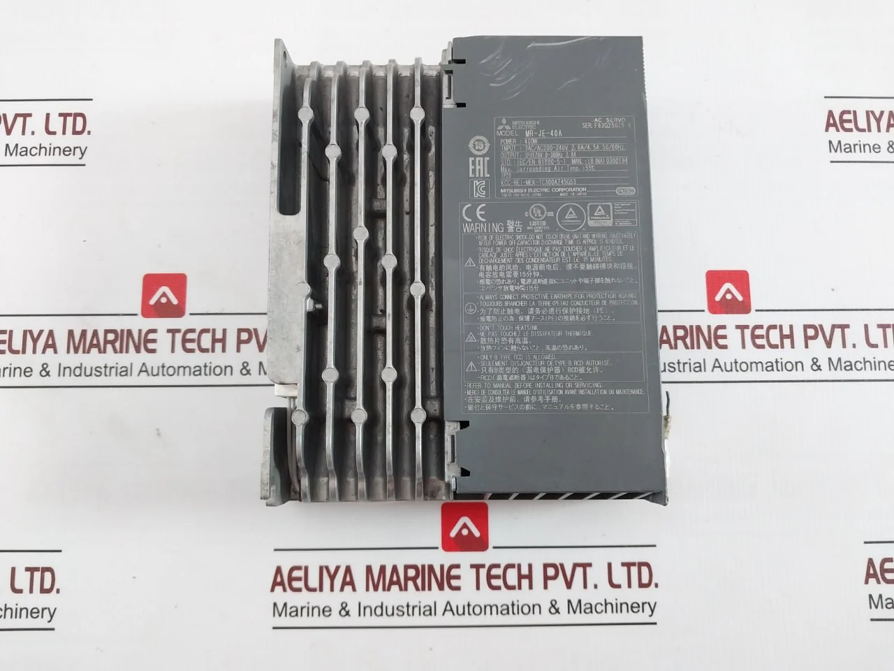 Mitsubishi Electric Mr-je-40A Digital Ac-servo Amplifier 3Ph 170V 0-360Hz 2.8A - Image 6