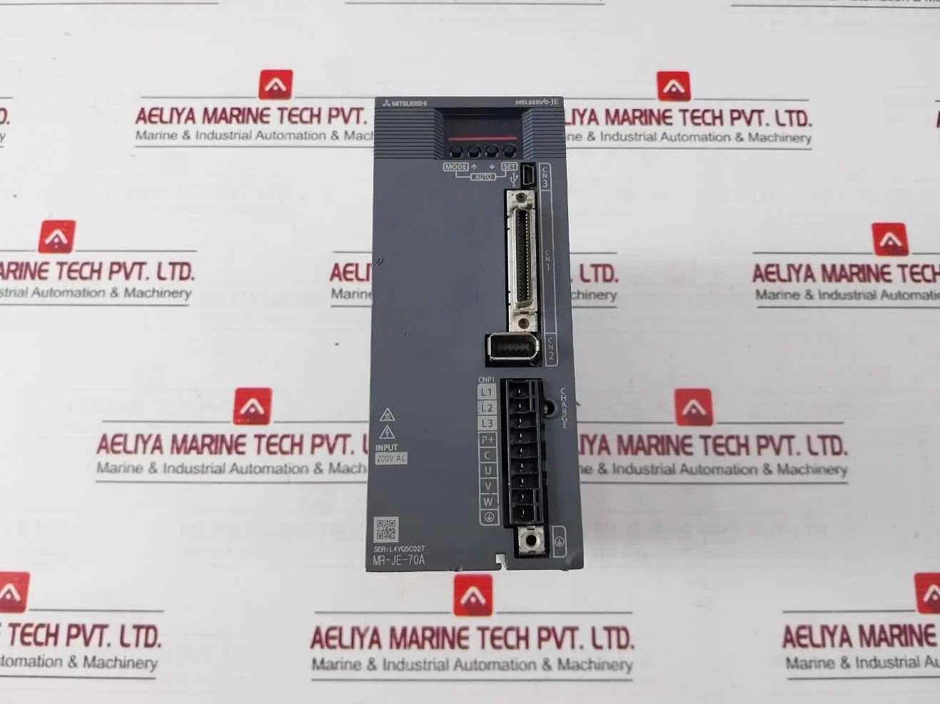 Mitsubishi Electric Mr-je-70A Servo Amplifier 3Ac/Ac200-240V 3.8A/6.5A 50/60Hz - Image 2