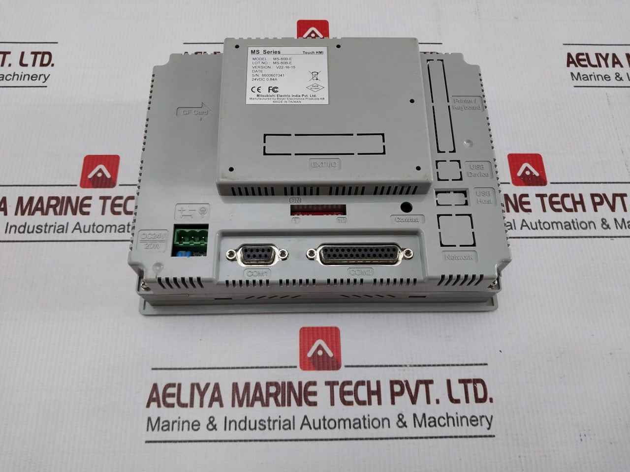 Mitsubishi Electric Ms-60b-e Hmi Display Touch Panel 24vdc 0.84a (not Working) - Image 5