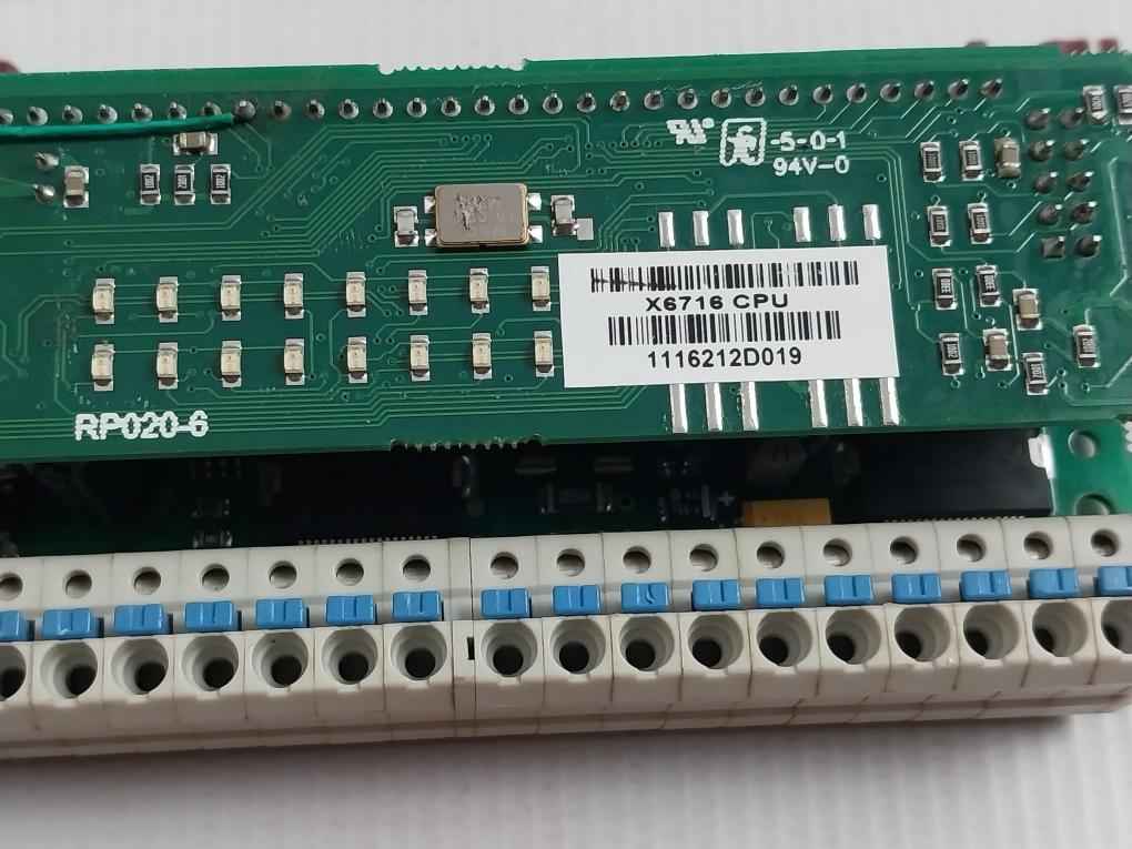 Mitsubishi Electric X6716 Pcb For 16 Pt Output Expansion Unit 94V-0 - Image 4