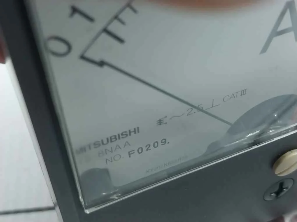 Mitsubishi Electric Ys-8Naa Ac Ammeter 15A 600V - Image 6