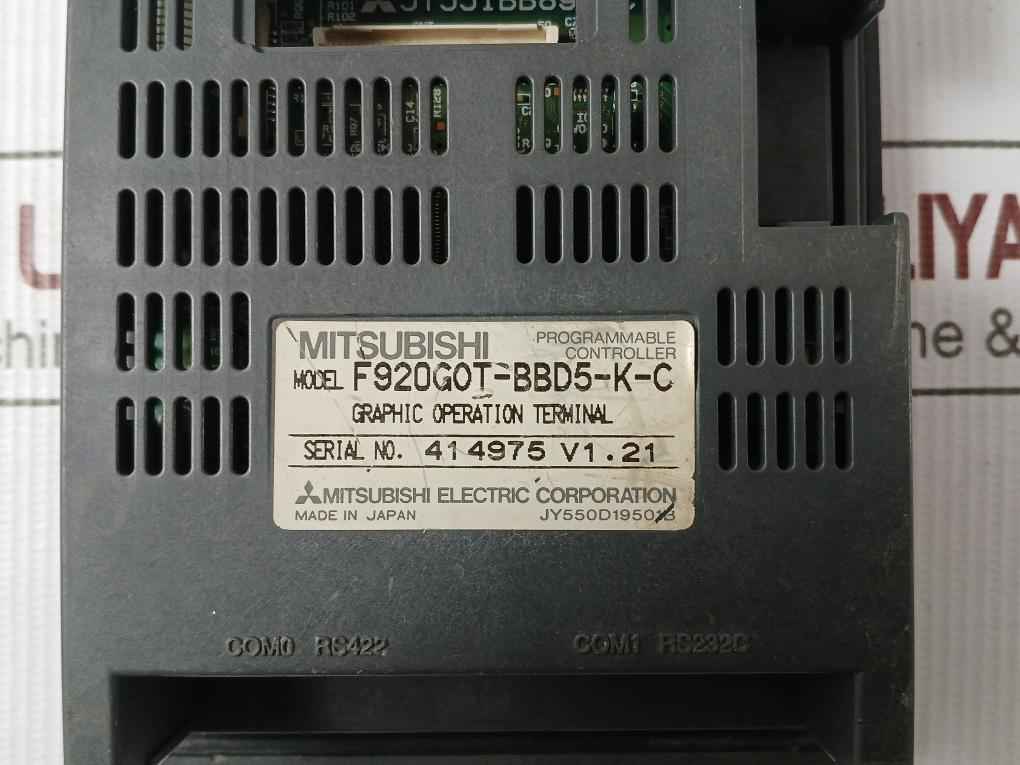 Mitsubishi F920Got-bbd5-k-c Graphic Operation Terminal - Image 8
