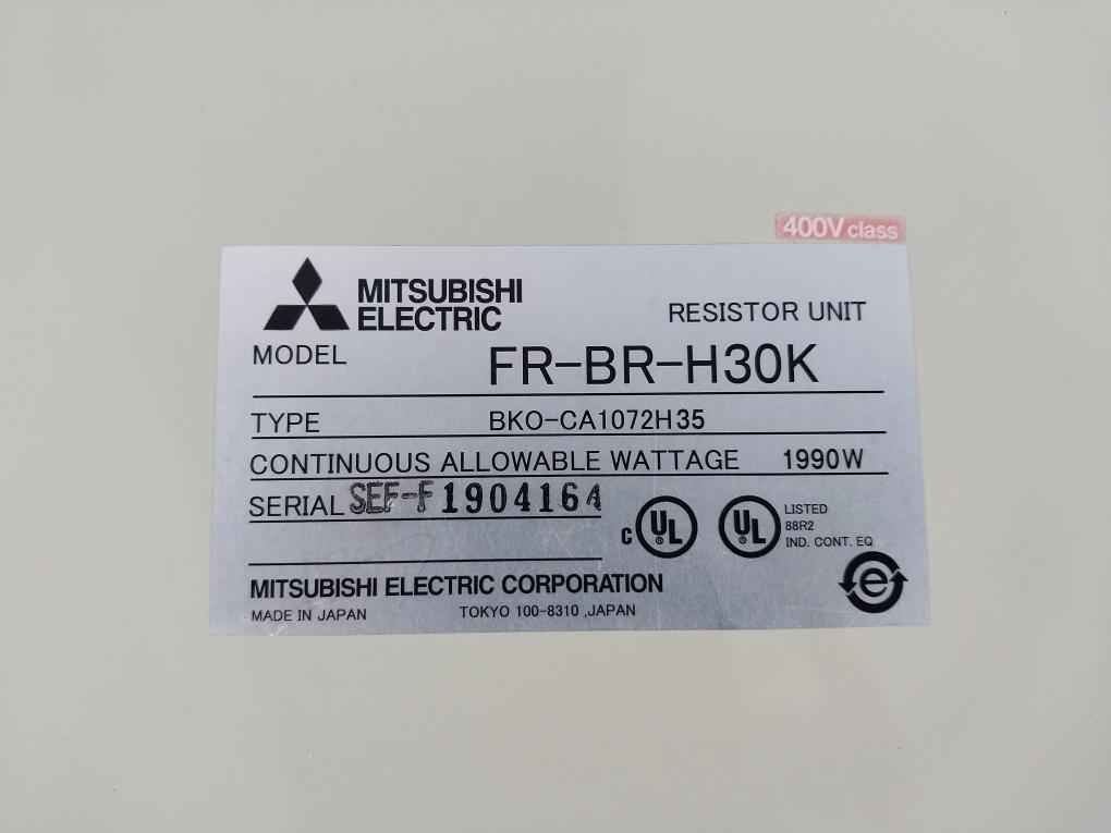 Mitsubishi Fr-br-h30K Resistor Unit Bko-ca1072H35 1990W 400V - Image 11