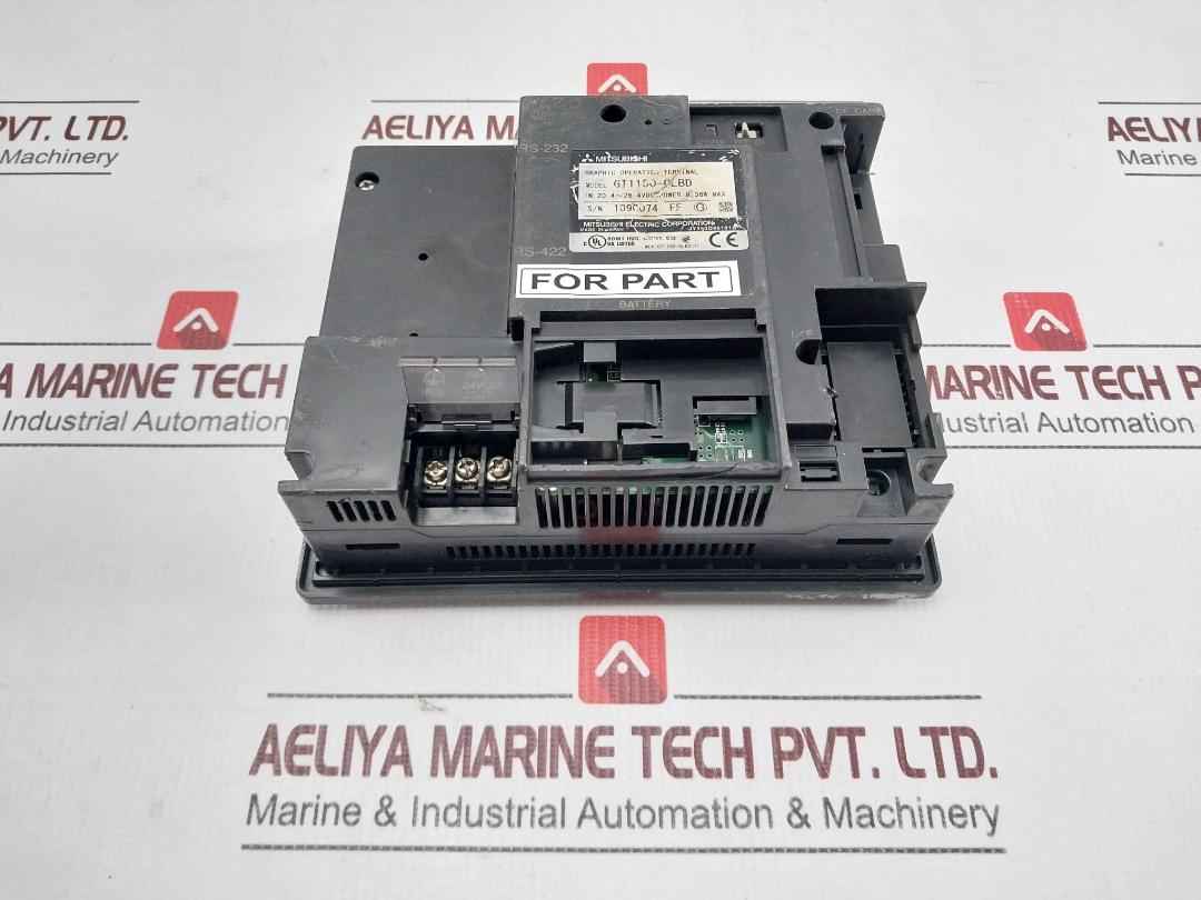 Mitsubishi Gt1150-qlbd Graphic Operation Terminal 24vdc (not Working) - Image 6