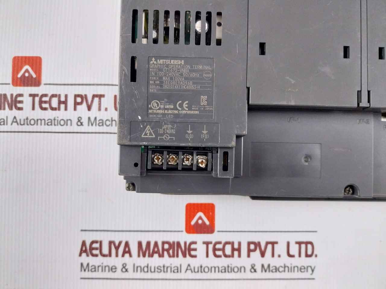 Mitsubishi Gt1672-vnba Graphic Operation Terminal Touchscreen Hmi (Not Working) - Image 17