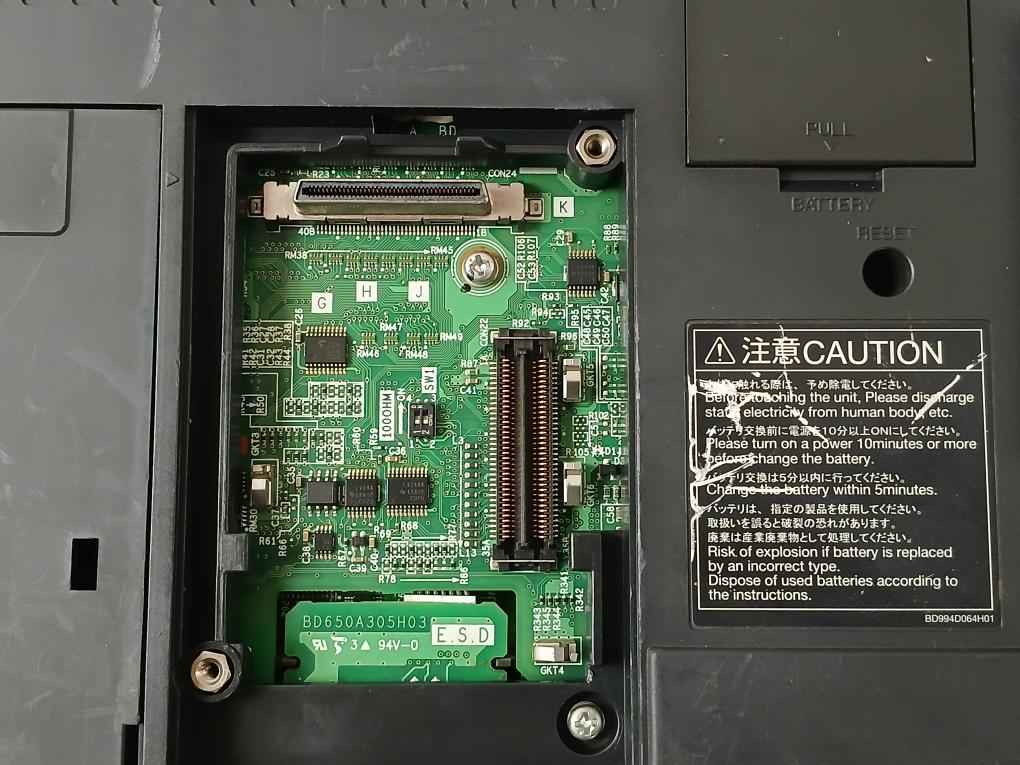 Mitsubishi Gt1675M-vtba Graphic Operation Terminal(Not Working/Without Battery) - Image 8