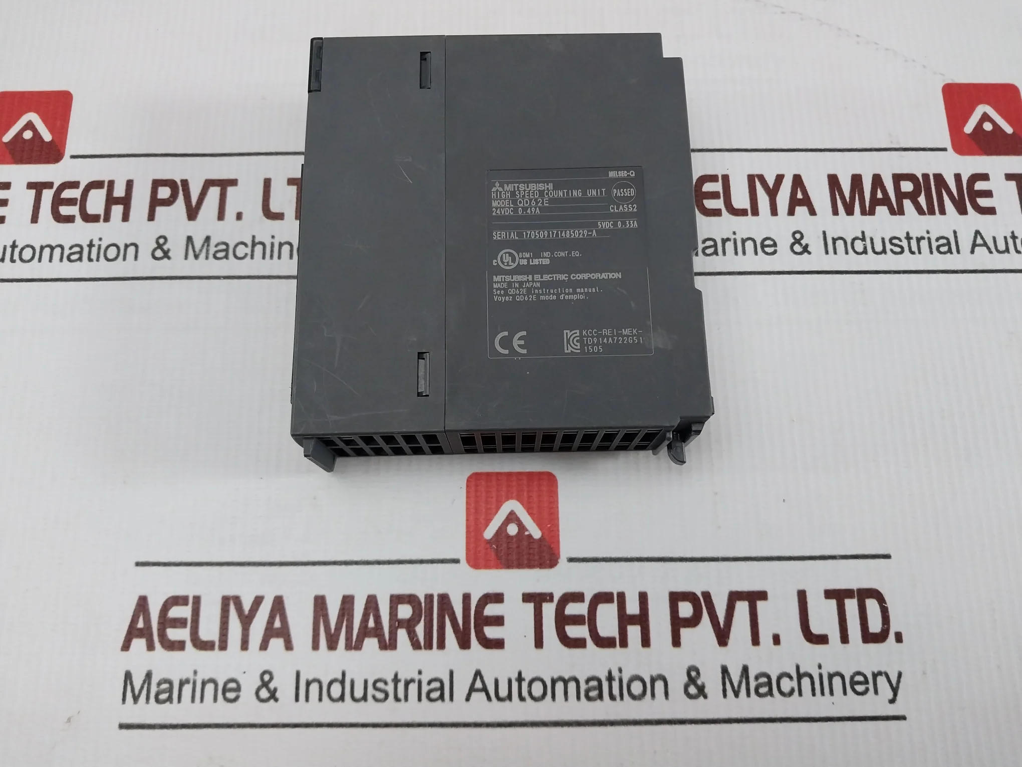 Mitsubishi Q38b Melsec-q Plc System Q00cpu Qx41 Qy41p Qd62e Base Unit 5vdc 0.07a - Image 14