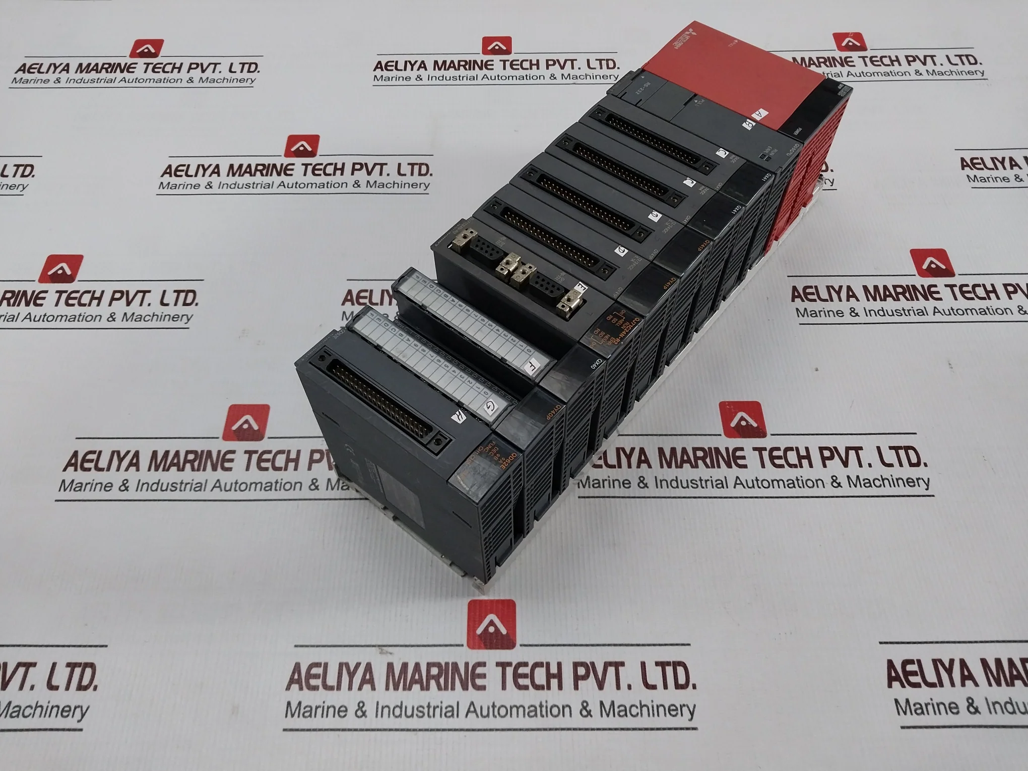 Mitsubishi Q38b Melsec-q Plc System Q00cpu Qx41 Qy41p Qd62e Base Unit 5vdc 0.07a - Image 3