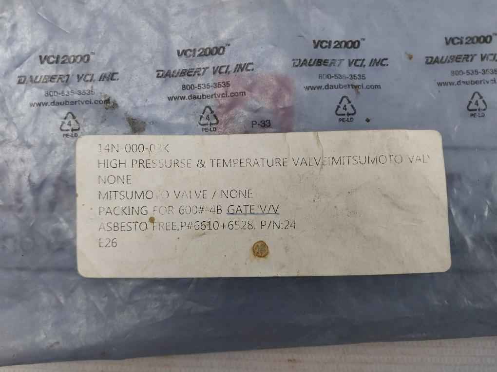 Mitsumoto 24 Packing For Gate Valve 14N-000-03K - Image 8