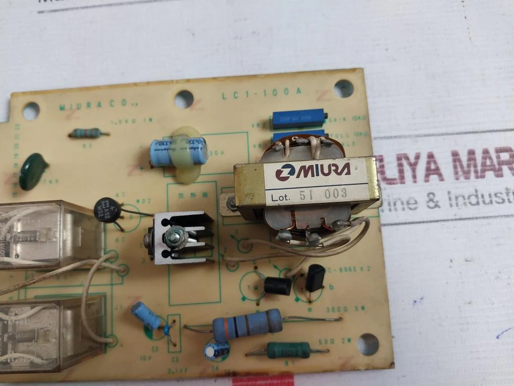 Miura Lc1-100A Printed Circuit Board 100/110Vac My3-02 - Image 5