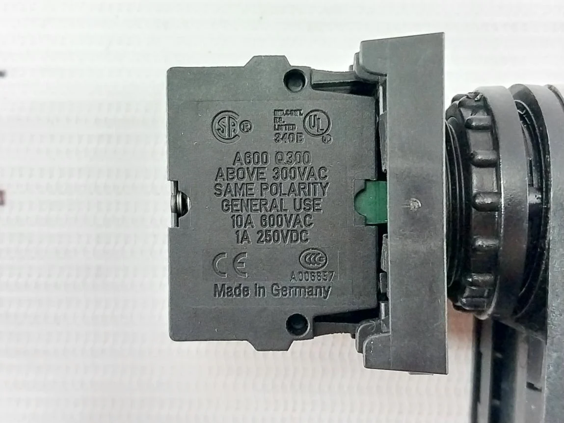 Moeller M22-k01 Pushbutton Contact Block 10A 600Vac 500V 6Kv A006657 - Image 6