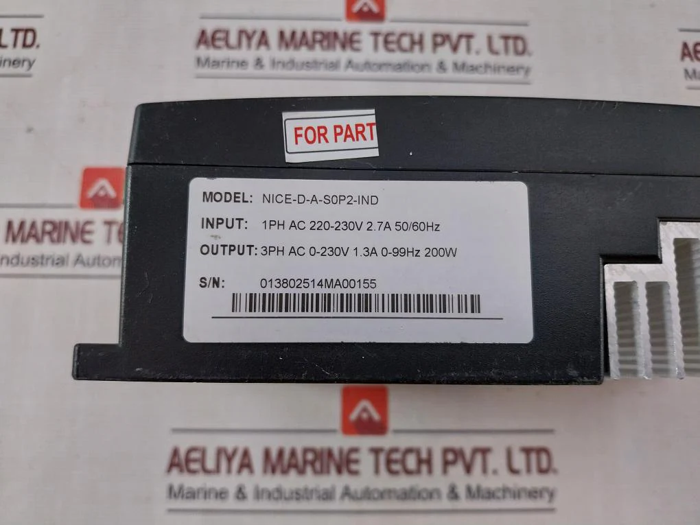 Monarch Nice-d-a-s0P2-ind Door Inverter Controller 230Vac (Not Working) - Image 8