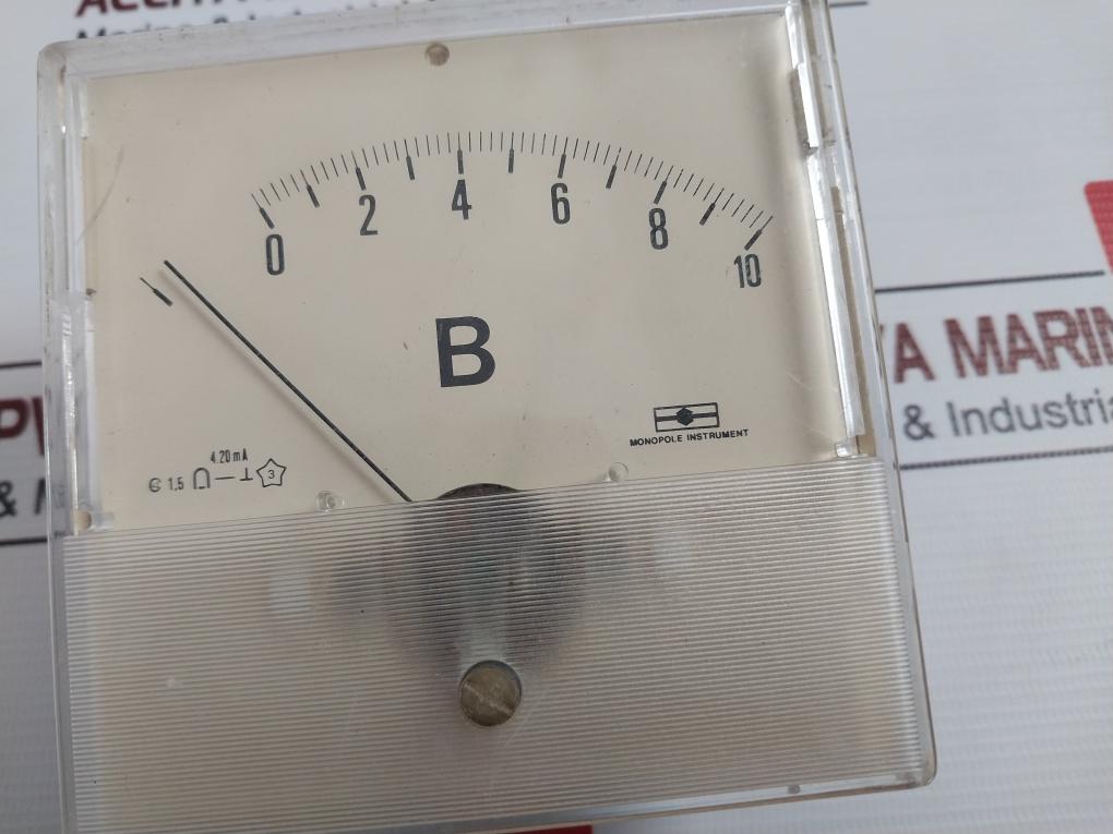Monopole Instrument Analog Panel Meter 0-10 B 4.20Ma - Image 6
