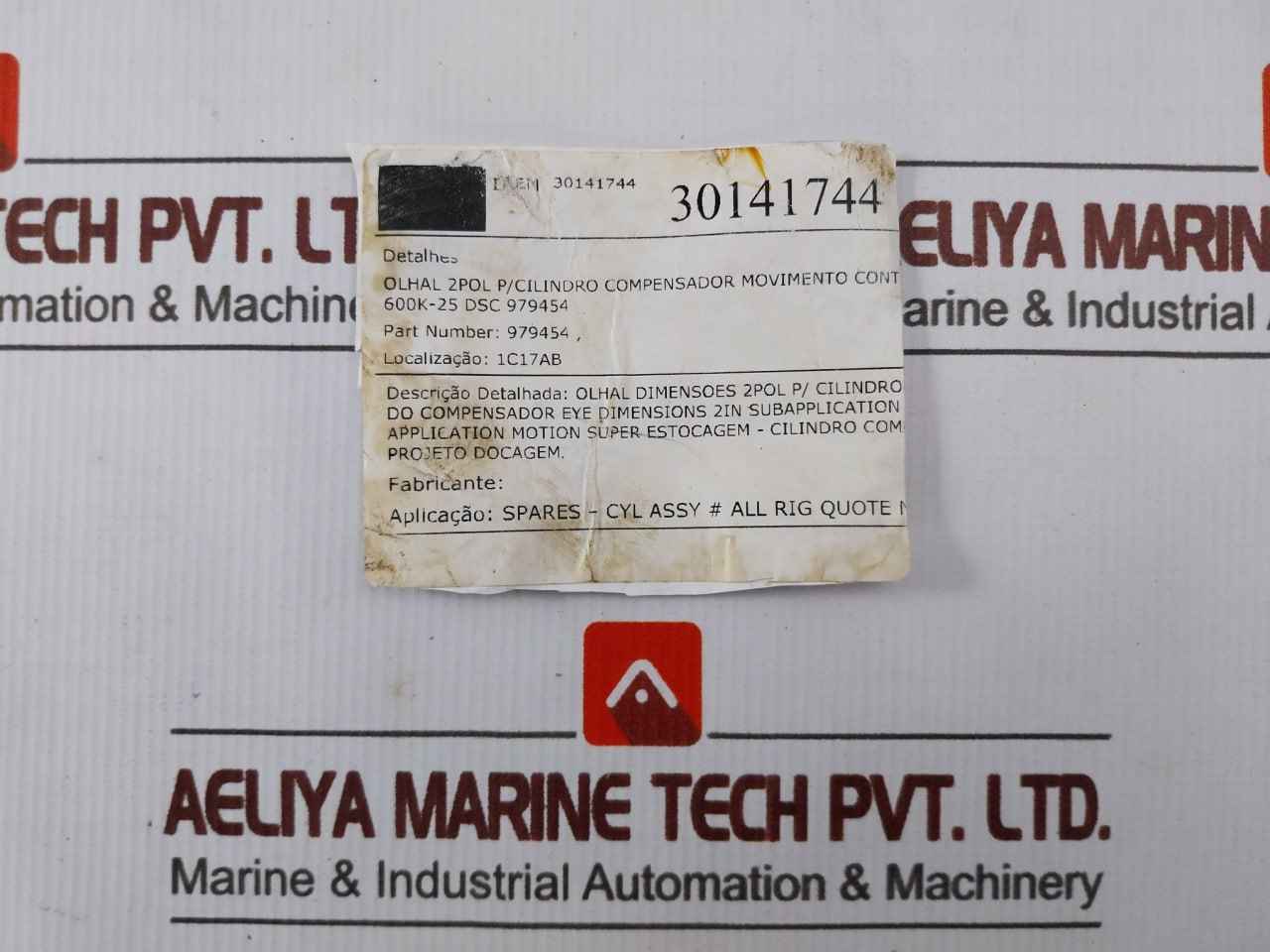 Motion A489 Eye Bolt 2In Heavy Duty Cylinder Application Pn 979454 - Image 12