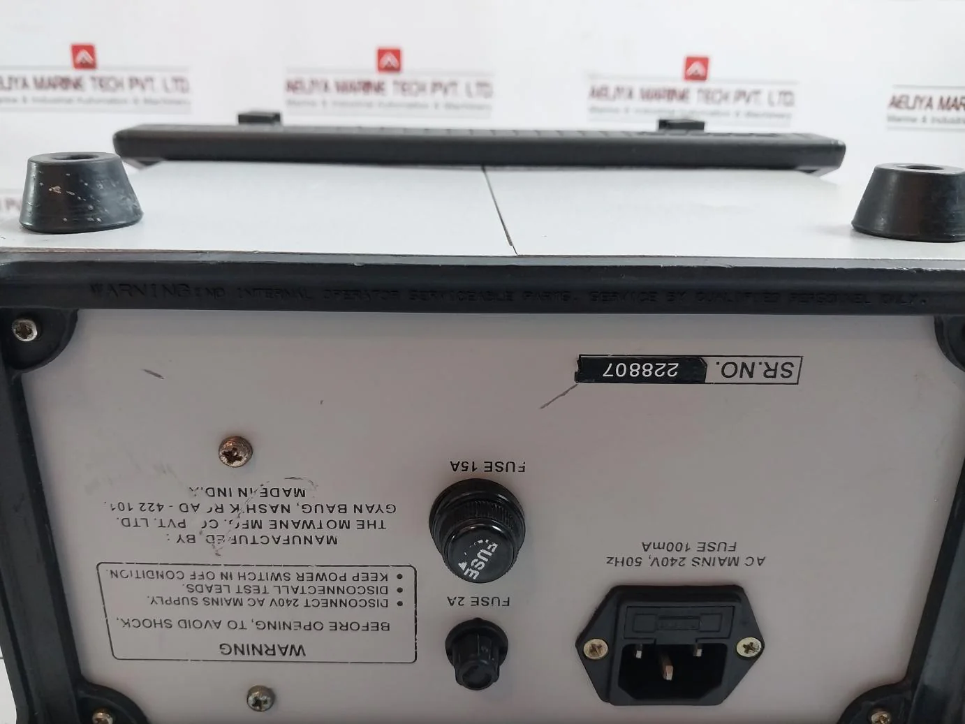 Motwane Lr-2065 Micro Ohm Meter 240V, 50Hz - Image 7
