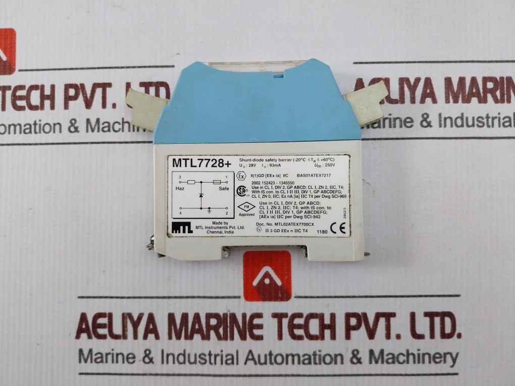 Mtl Instruments Mtl 7728+ Shunt-diode Safety Barrier 250V 93Ma - Image 7