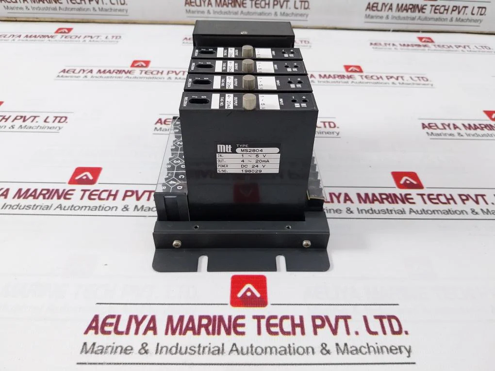 Mtt Ms2804 Power Supply Unit For Rack Module 1-5V 4-20Ma Dc 24V - Image 10