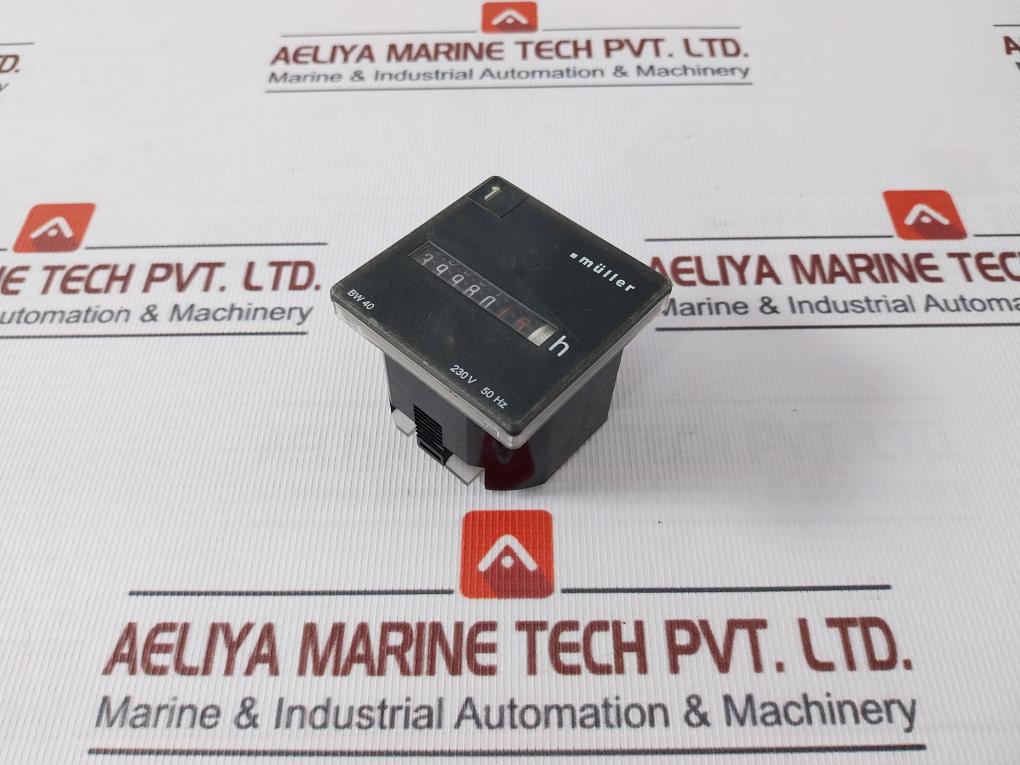 Muller Bw40 Hour Meter 230V/50Hz 15T55 3007 Bw40.X8 - Image 2