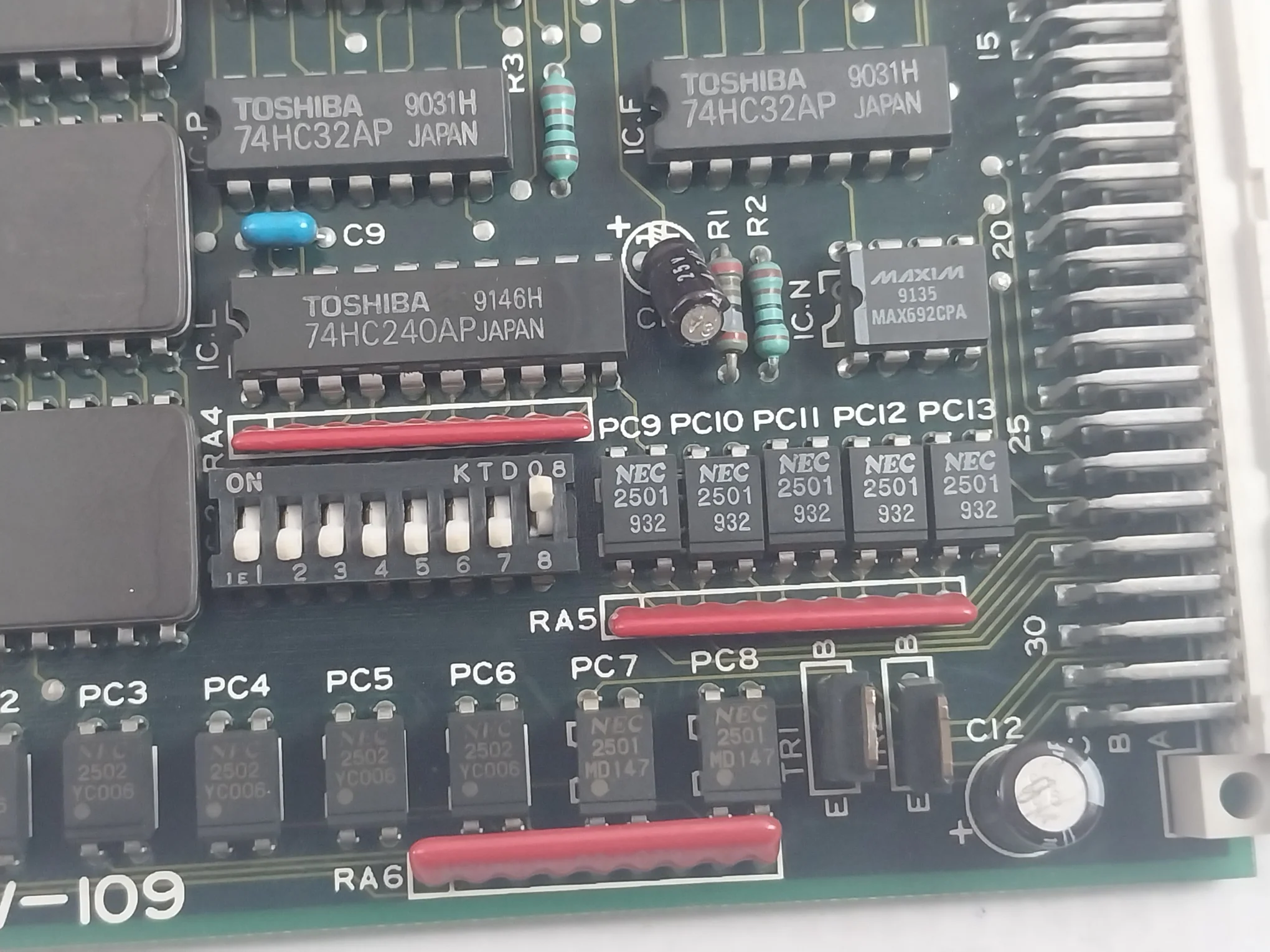 Musasino Mew-109 Printed Circuit Board. - Image 4