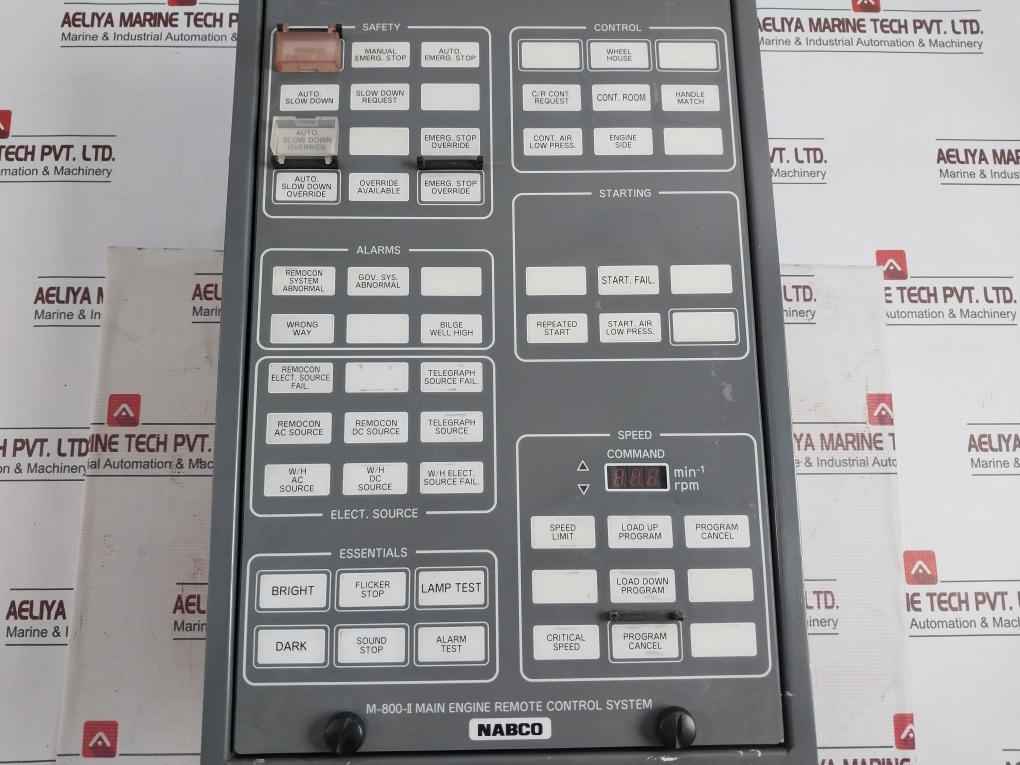 Nabco M-800-ii Main Engine Remote Control System Dc24V Mca-102-12 - Image 16