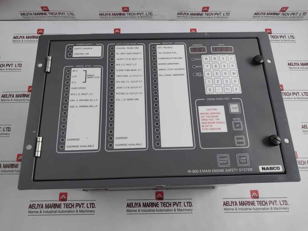 Nabco M-800-ii Main Engine Safety Panel Dc24V Mds410-24 - Image 2