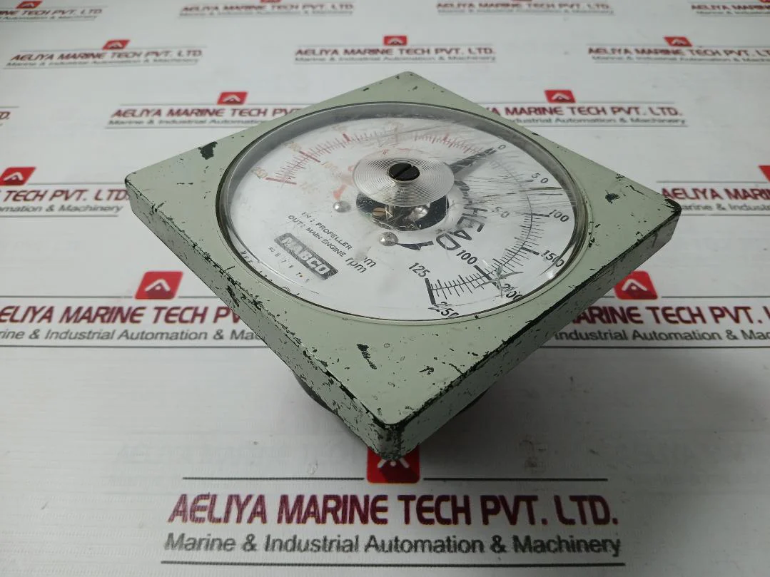 Nabco Nfe-130 Main Engine And Propeller Rpm Indicator - Image 3