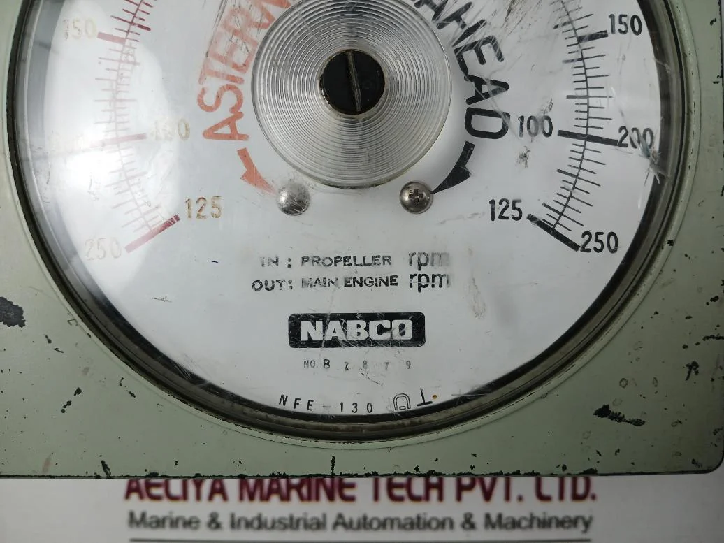 Nabco Nfe-130 Main Engine And Propeller Rpm Indicator - Image 8