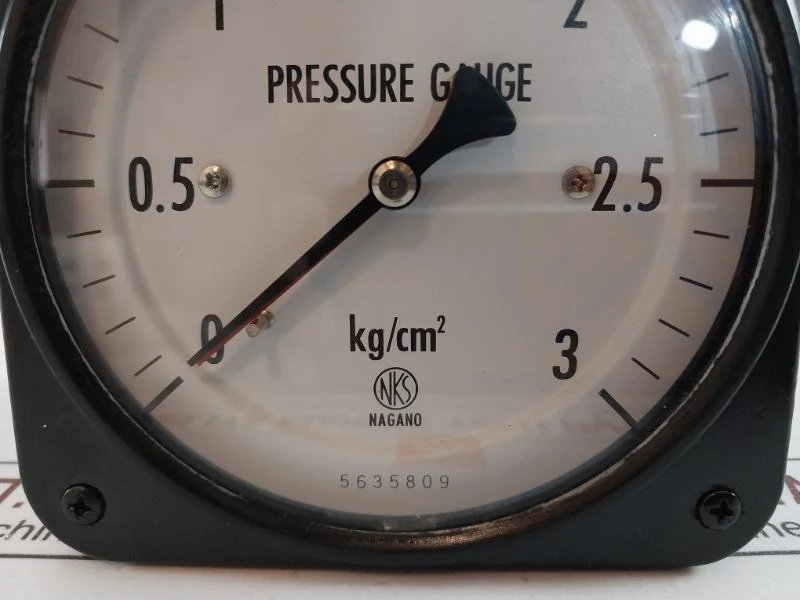 Nagano Keiki Seisakusho 0-3 Kg/Cm2 Pressure Gauge 5635809 - Image 7