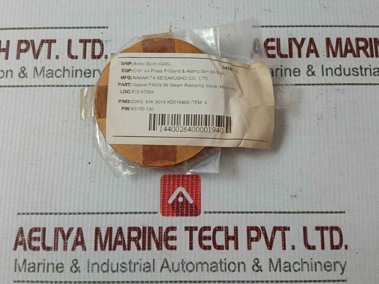 Nakakita K3150.130 Control Valve Gasket & Packing Kit 60k/9.5k Kd016469 - Image 4